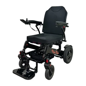 كرسي متحرك كهربائي King Chair قابل للطي بسعة تحميل 300 كجم