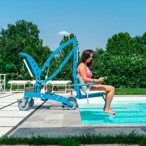 رافعة مسبح محمولة EcoPool - وصول سهل للمسبح للجميع