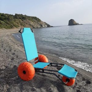 كرسي Star Beach المائي المتحرك - خفيف ومتين وسهل الحركة