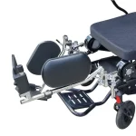 Adjustable and Removable Leg Rest Support on Wheelchair