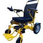 Electric Wheelchair With Lightweight and Foldable Functionality