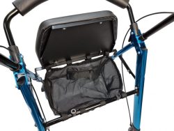 Foldable Aluminium Four Wheel Rollator Frame Foldable Aluminium Four Wheel Rollator Frame