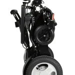 Folded Black Air Hawk Wheelchair