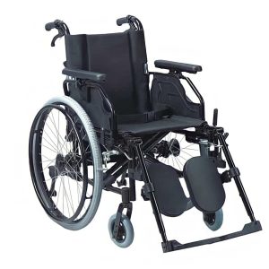 Manual Wheelchair With Adjustable Leg Support
