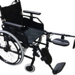 Manual Wheelchair With Adjustable Leg Support Legrest