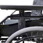 Handrest of Manual Wheelchair With Adjustable Leg Support