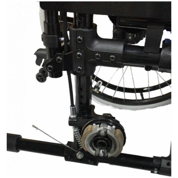 No.1 Best Heavy Duty Foldable Manual Wheelchair And Legrest