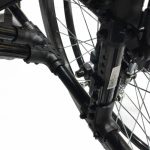Manual Wheelchair With Adjustable Leg Support Wheels
