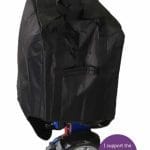 Travel Bag for Foldable Electric Wheelchair Side View