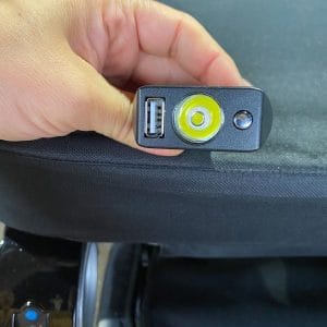 Wheelchair Torch Light with USB on Wheelchair Wheelchair Torch Light with USB on Wheelchair