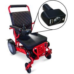 Wheelchair Torch Light with USB