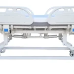 White Fully Adjustable Electric Single Medical Bed