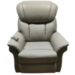 Power Lift Electric Recliner Chair With Massage Feature Frontview