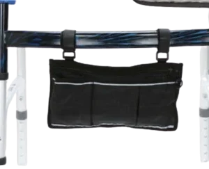 Wheelchair Side Multifunctional Armrest Organiser Bag Frontview Wheelchair Side Multifunctional Armrest Organiser Bag Frontview