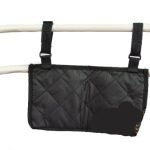 Wheelchair Side Multifunctional Armrest Organiser Bag on Wheelchair