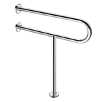 Heavy-Duty Stainless Steel Fixed Toilet Handrail