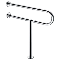 Heavy-Duty Stainless Steel Fixed Toilet Handrail