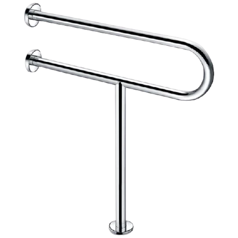 Heavy-Duty Stainless Steel Fixed Toilet Handrail