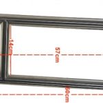 Stainless Steel Wall Mounted Fixed Toilet Handrail Dimension Details