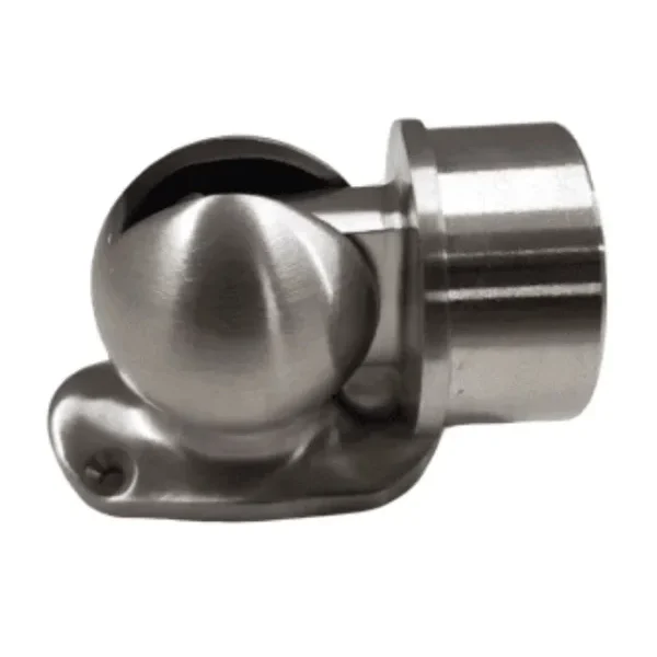 2X Angle Grab Rail Stainless Steel Top View 2X Angle Grab Rail Stainless Steel Top View