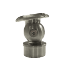 2X Angle Grab Rail Stainless Steel Frontview
