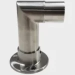 Single Elbow Rail Wall with Floor Mounted Connector Joint
