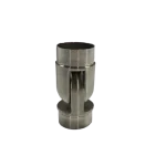 2X Fittings Between Two Railing Connections with Adjustable Angle Top View