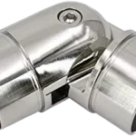 2X Fittings Between Two Railing Connections with Adjustable Angle