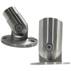 2X Stainless Steel Flexible Handrail Wall