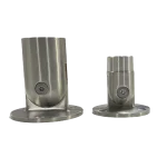 Two 2X Stainless Steel Flexible Handrail Wall