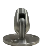 2X Stainless Steel Flexible Handrail Wall Backview