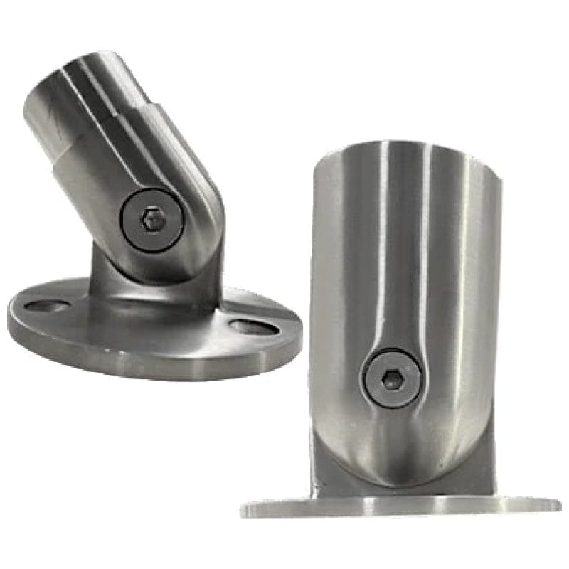 2X Stainless Steel Flexible Handrail Wall