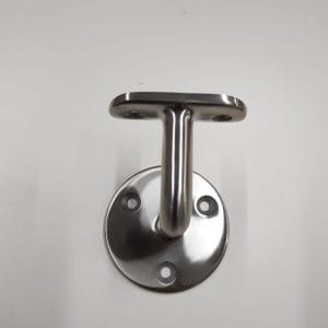2X Stainless Steel Handrail on Wall 2X Stainless Steel Handrail on Wall