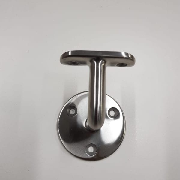 2X Stainless Steel Handrail on Wall 2X Stainless Steel Handrail on Wall