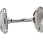2X Stainless Steel Handrail Bottom View