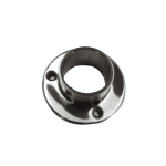 Single 2x Flange Base Plate Stainless Steel