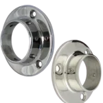 2x Flange Base Plate Stainless Steel