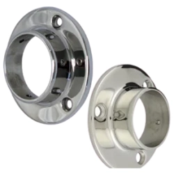 2x Flange Base Plate Stainless Steel
