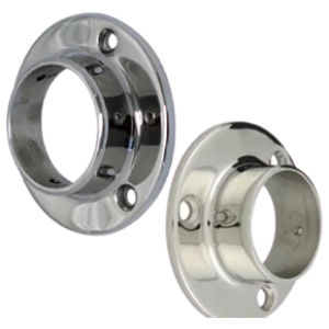 2x Flange Base Plate Stainless Steel