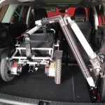Boot Hoist For Wheelchair and Mobility Scooter Inside Car Trunk