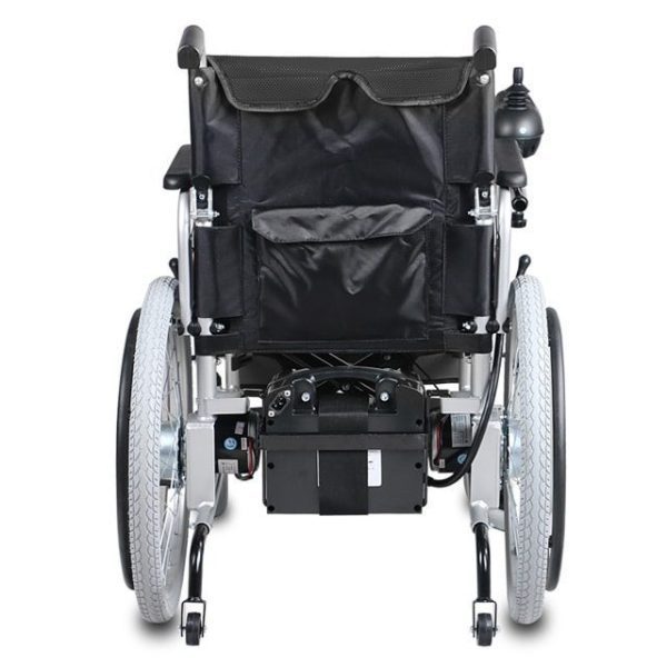 Manual Self Propelled Electric Wheelchair Backview Manual Self Propelled Electric Wheelchair Backview