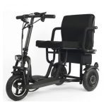 Portable and Foldable Aluminium E-Scooter Leftside View