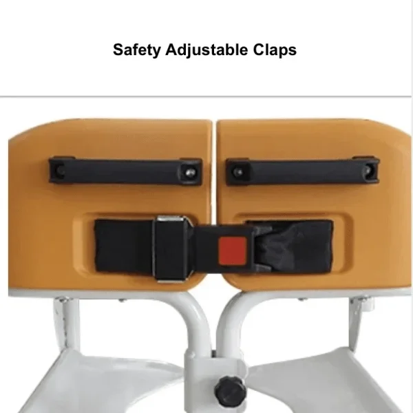 Transfer Commode and Over Toilet Wheelchair Safety Claps Transfer Commode and Over Toilet Wheelchair Safety Claps