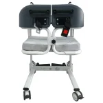 Transfer Commode and Over Toilet Wheelchair Back View