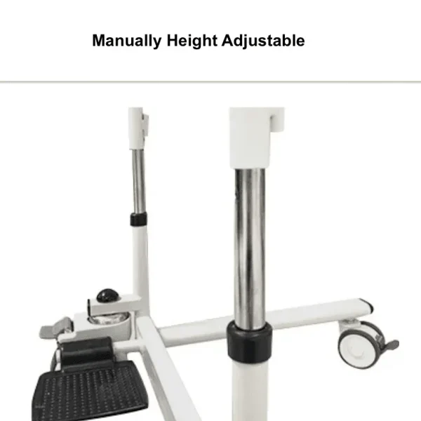 Transfer Commode and Over Toilet Wheelchair Height Adjuster Transfer Commode and Over Toilet Wheelchair Height Adjuster