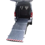 Lightweight Wheelchair Aluminium Ramp with Foldable Option