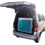 Lightweight Wheelchair Aluminium Ramp Inside Vehicle