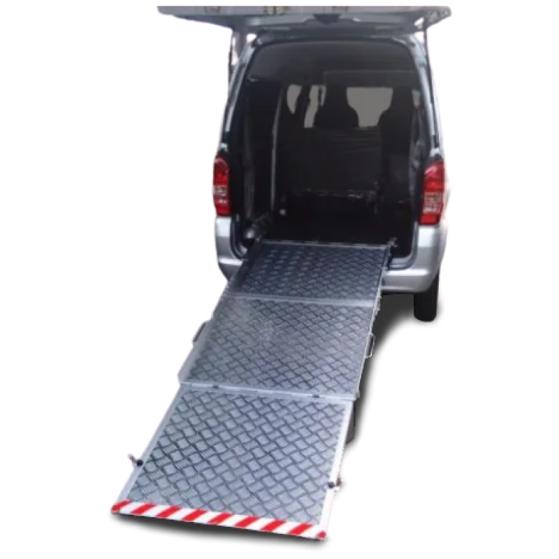Lightweight Wheelchair Aluminium Ramp with Foldable Option