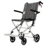 Foldable And Lightweight Transit Chair Manual Frontview