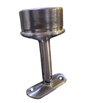 Straight 2X Post Mount Tubular with Angle Adjustable Stainless Steel